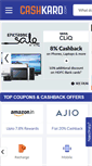 Mobile Screenshot of cashkaro.com
